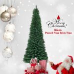 6ft Green Slim Pencil Tree - si-act1013