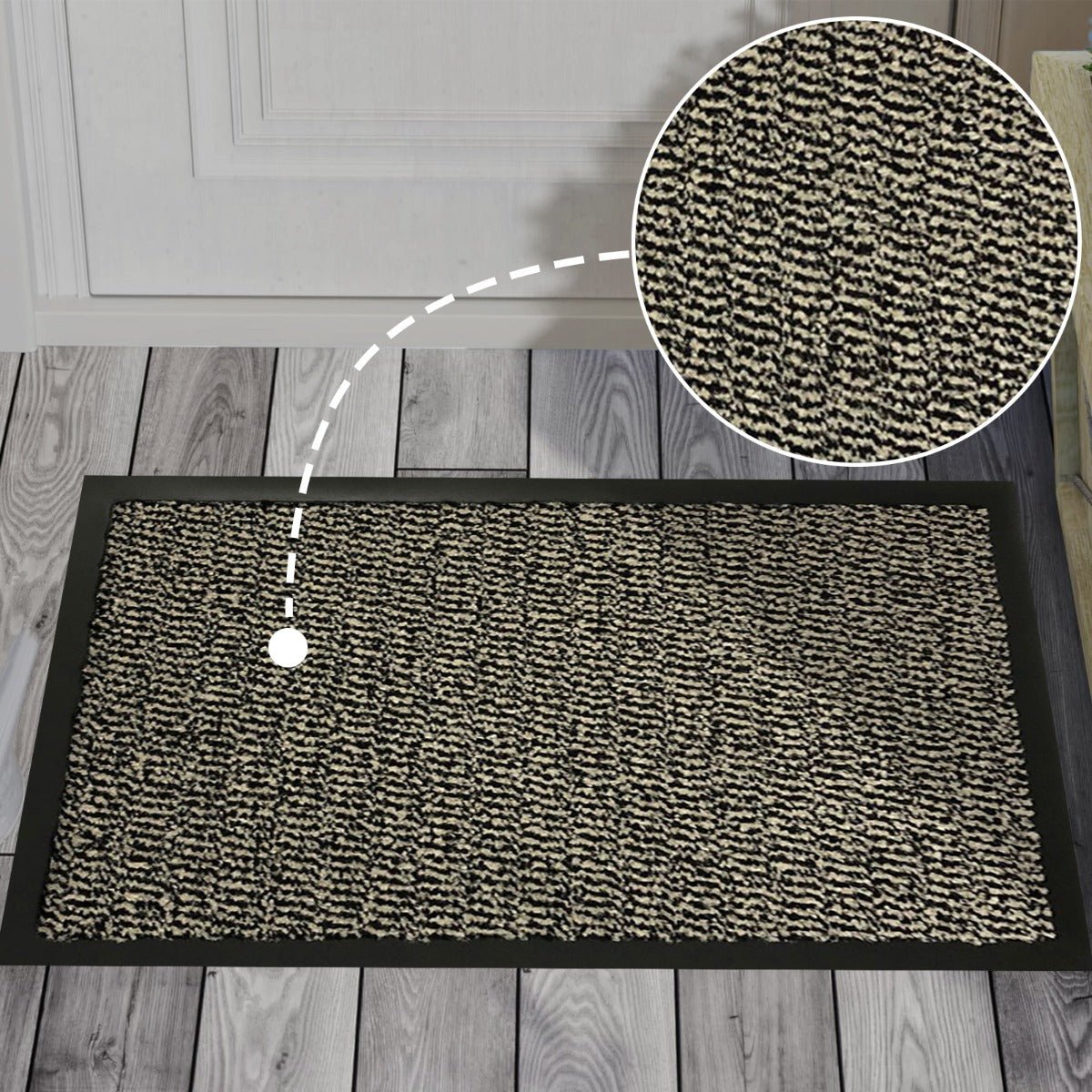 23_1.jpg Barrier Door Mat Brown 80x 160cm - 80 x 160cm - Image 1