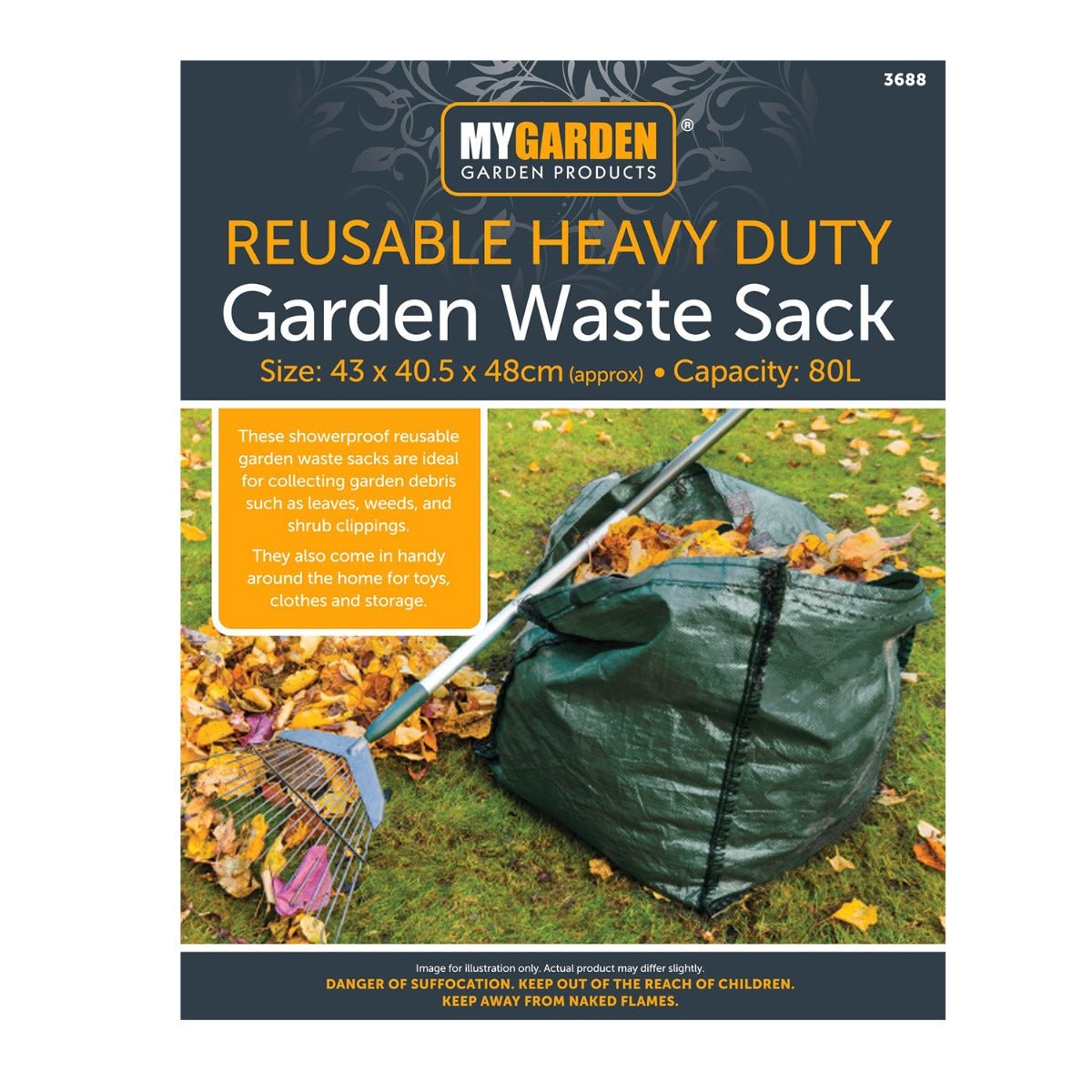 3688.jpg Garden Waste Sack - Image 1