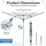 40m Steel Rotary Airer