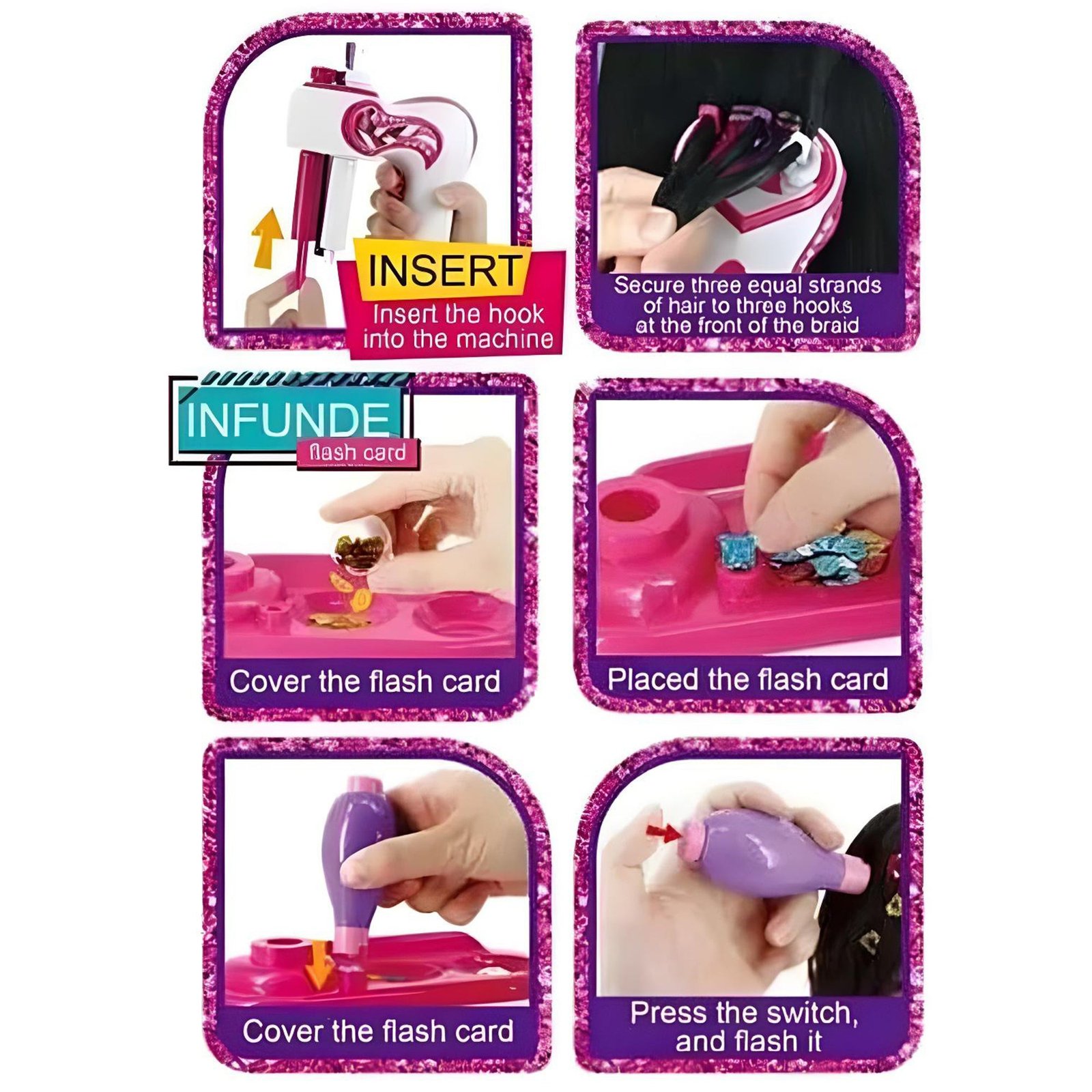 51.jpg Automatic Hair Styling Tool – Easy Twist Braider Kids Diy Electric - Image 1