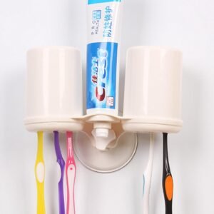 Tooth Brush Toothpaste Holder Tumbler