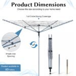60m Steel Rotary Airer