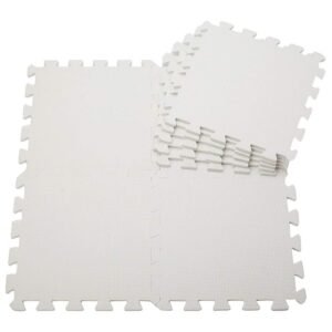 10pcs White Eva Foam Mats 30 x 30 - 30 x 30cm