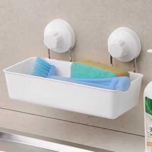 Twist Lock Bath Kitchen Storage Shalf Hanging Rack