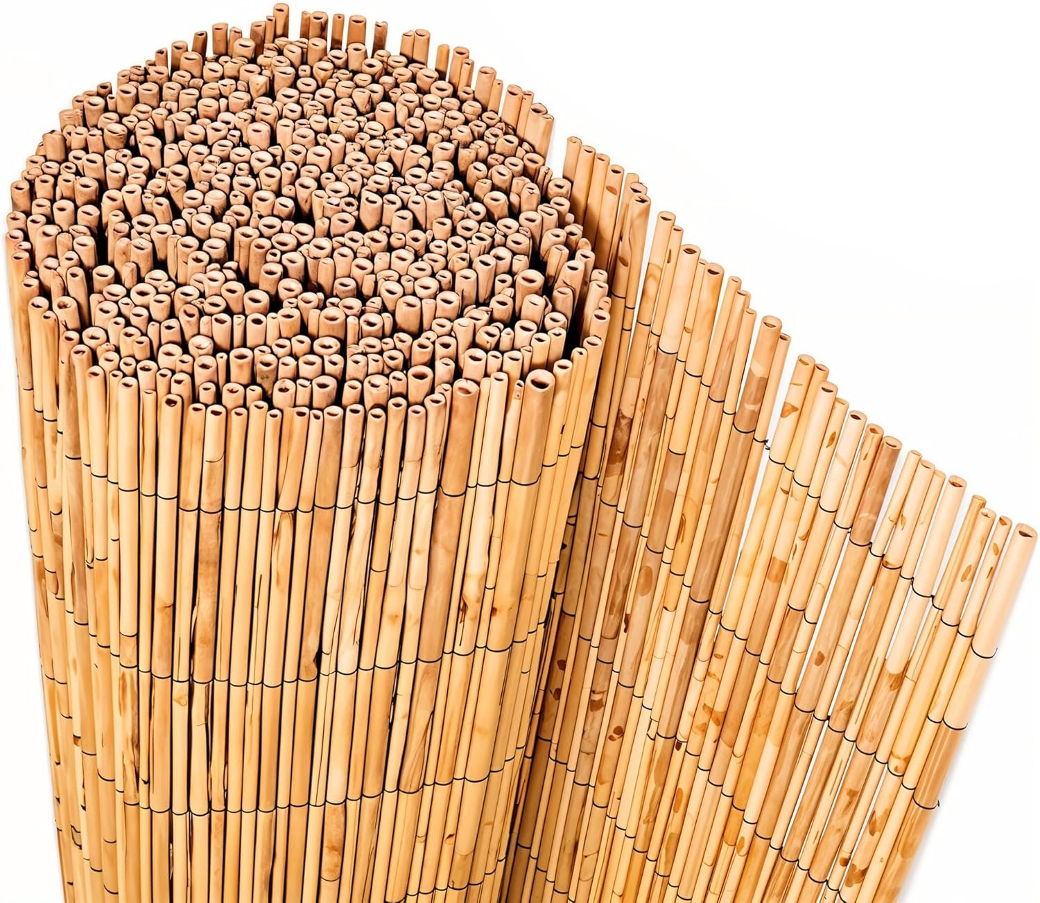 81IGBBMkYqL._AC_SL1500_-Copy.jpg High Quality Peeled Reed fence-1.2m x 3m - Image 1