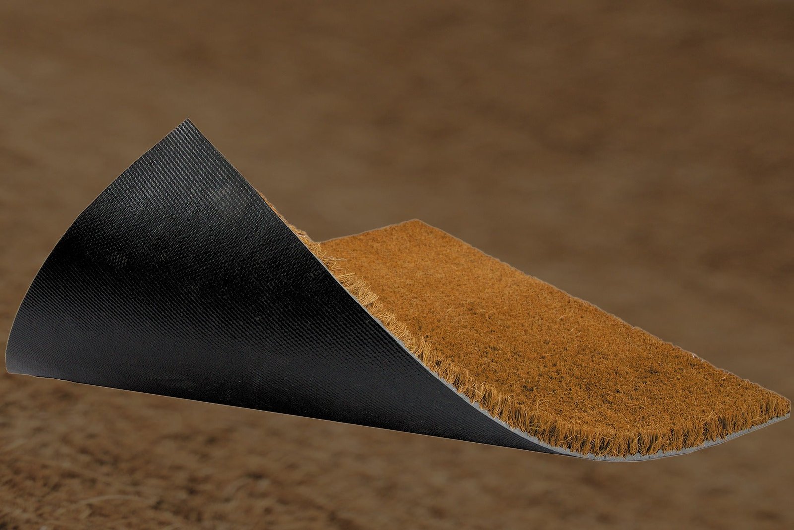 Coir02c.jpg Coir Matting Natural Coir Entrance Door Mat Indoor Outdoor - Non-slip - 75 x 100cm - Image 1