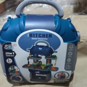 2 in 1 Kitchen Set Case Blue & grey-si-ty1136