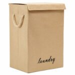 Square Laundry Basket Cream