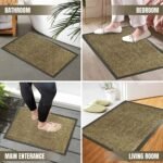 Wash and Clean Barrier Mat 60x120 Brown - 60 x 120cm