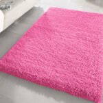 Hot Pink Shaggy Rug 160 x 230cm