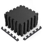 10pcs Eva Foam Mats 30 x 30 Black - 30 x 30cm