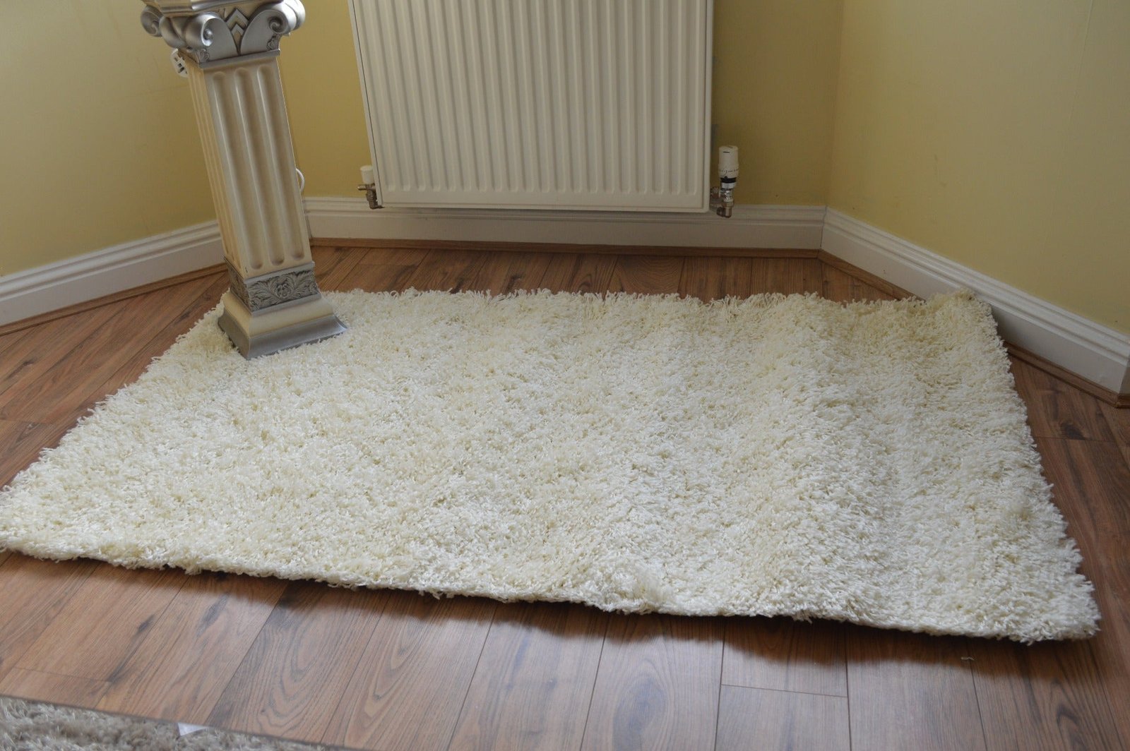 dsc_0798_1.jpg Ivory Shaggy Rugs 200*290 sr200290cr - 200 x 290cm - Image 1