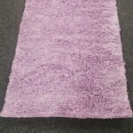 Lilac Shaggy Rug 80 x 150cm