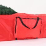 Red Tree Storage Bag with One Side Pocket