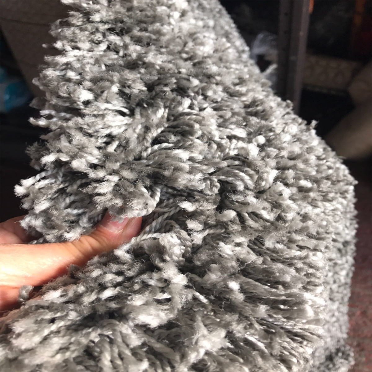 mix_grey.jpg Mix Grey Shaggy Rug 160*230 - 160 x 230cm - Image 1
