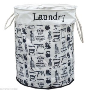 Round Laundry Hamper (wash N Dry)