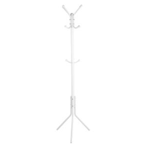 12 Hooks Coat Rack Hanger- White