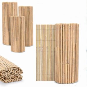 Bamboo Slat Screening Fence 1.8m x 4m
