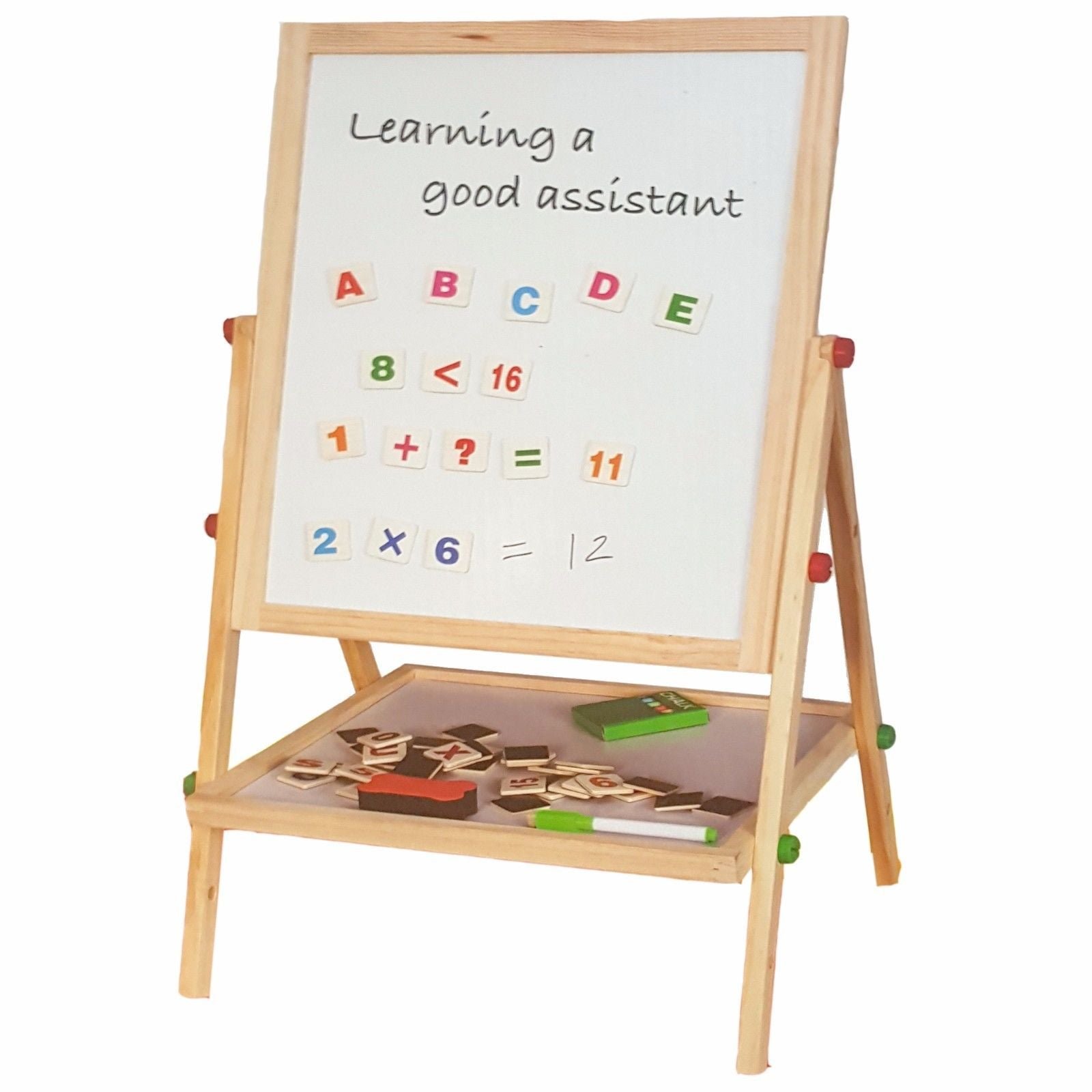 s-l1600_14.jpg Wooden 2in1 Easel - Image 1
