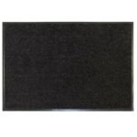 Wash N Clean Dirt Trapper Barrier Mat Black