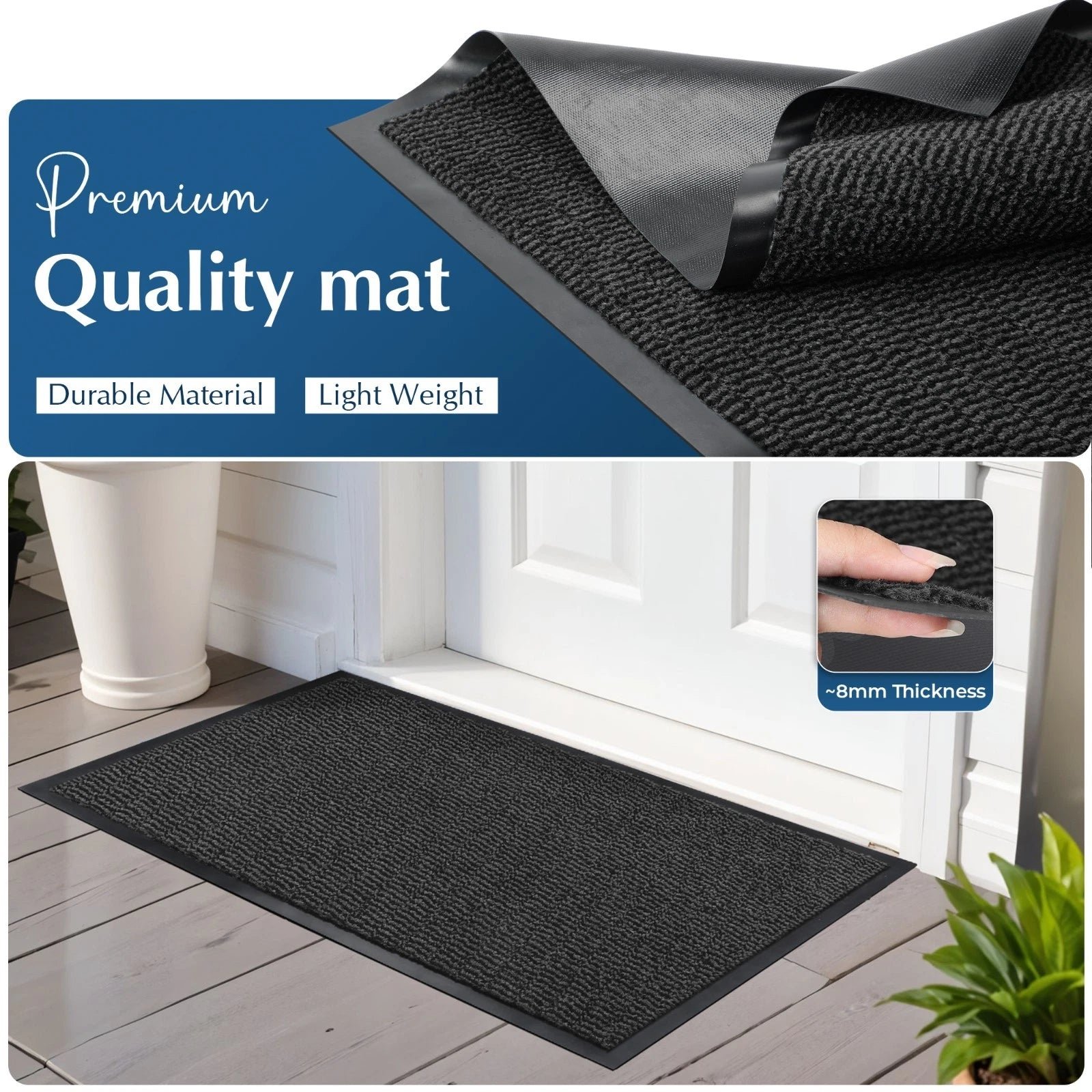 s-l1600_1_4e9925be-e347-4532-af47-118a7fd5ade1.jpg Door Mat 80160black - Image 1