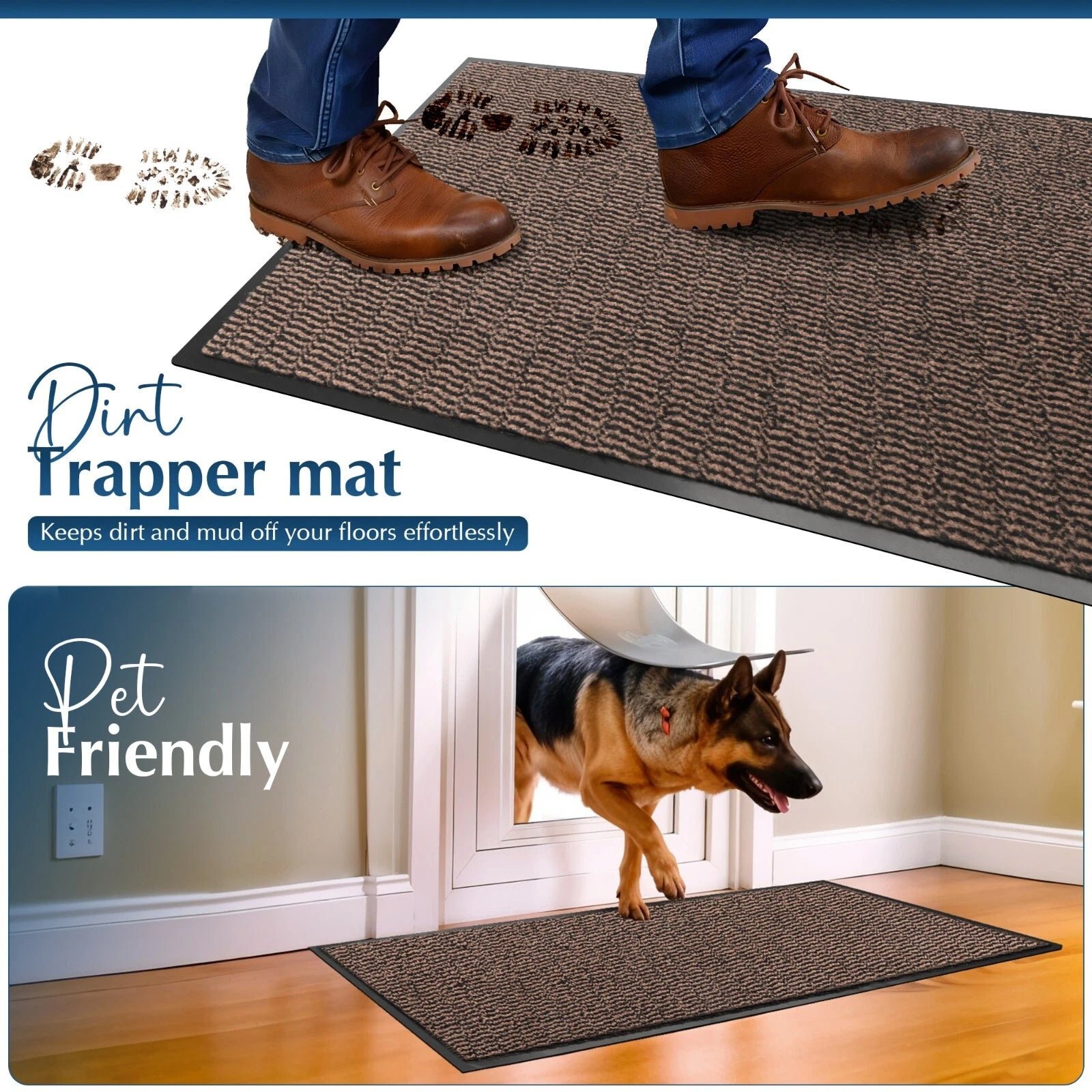 s-l1600_1_bfc81d07-d84b-4366-969f-3d23dd469c93.jpg Door Mat Brown 4575 - Image 1