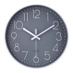 Classic Wall Clock 10 Inches - Grey