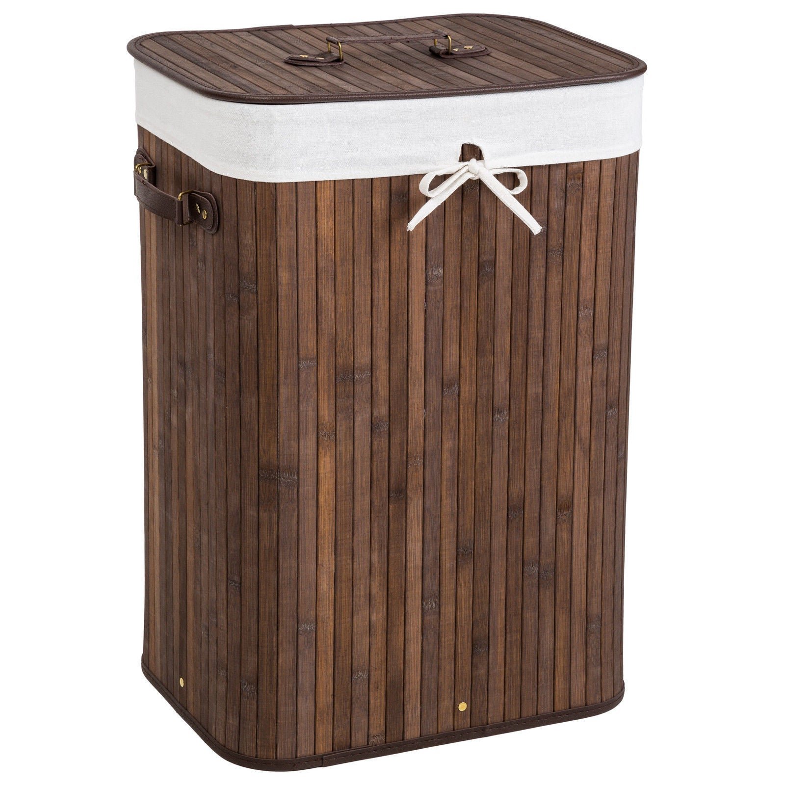 s-l1600_21__3.jpg Knock Down Willow Hamper Brown - Image 1
