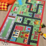 Kids Rug - Green Town 80 x 120cm