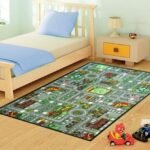 Kids Rug - Village Road Kids Mat 80 x 120cm