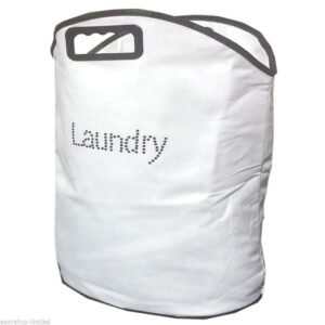 White Diamonte Laundry